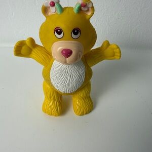 Vintage 1980s Hasbro Butterbear The Wuzzles Figure Disney Cartoon Toy 4”